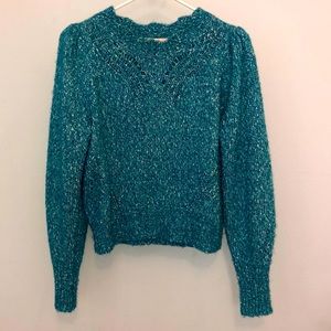 Rebecca Taylor Blue Sweater